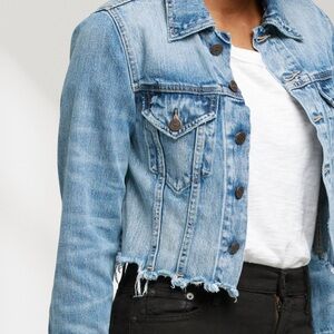 ABLE Cropped Denim Jacket